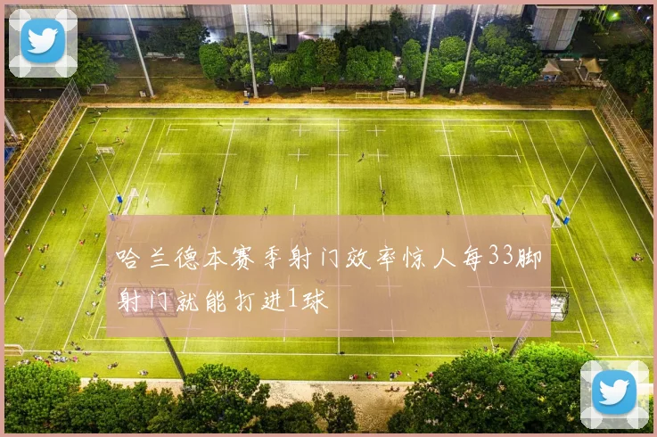 哈兰德本赛季射门效率惊人每33脚射门就能打进1球